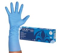 DocZero 4008 - Guantes desechables de nitrilo, no esterilizados, talla L, 50 unidades
