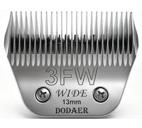 DODAER 3FW - Cuchilla ancha de repuesto para aseo de perros, compatible con cortaúñas Andis, Wahl, Oster A5, longitud de corte de 13 mm, para perros grandes, gatos y otros aseo de mascotas