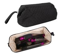 DODAMOUR Bolsa de viaje para herramientas para el cabello, organizador de herramientas de belleza y salón de belleza de gran capacidad con cierre de cremallera, funda de transporte portátil para uso