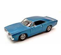 Dodge Cargador R/T 1969 Metallic Azul 1:25 Modelo 31256BL Maisto