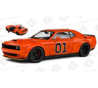 Dodge Challenger R/T #01 Scat Pack 2023 "GENARL LEE TRIBUTE" NARANJA 1:18 Modelo