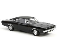 Dodge Charger 1968 Coche Jet Negro 1:43 Modelo 950004 NOREV
