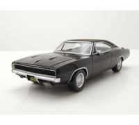 Dodge Charger 1968 Negro Bullitt Modelo Auto 1:43 Norev