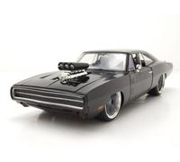 Jada Toys Fast and Furious Dodge Charger R/T 1970 - Coche de película de Fast & Furious 10 (Fast X) con Piezas para Abrir, Escala 1:24 (20 cm), para Fans a Partir de 8 años