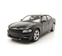 Dodge Charger R/T 2016 Negro Modelo De Coche 1:24 Welly