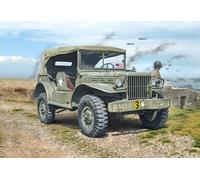 Dodge Wc-56/57 Command Coche 1 :3 5 Plástico Modelo Kit Italeri