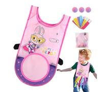 Dodgeball Tag Game, Throwing Target Game, Catching Ball Set, Kids Dodgeball Toy, Sticky Vest Dodgeball, Outdoor Target Game, School Yard Game, Portable Dodgeball Toy, Active Kids Game