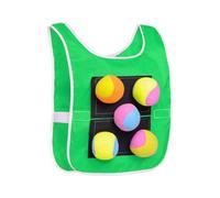 Dodgeball -Tag -Spiel- Lanza pelotas, chaleco, juguete de acción, juego de juegos | Juego interactivo para la vinculación de los padres, diversión del desafío, descanso al aire libre, uso en el patio
