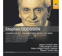 Dodgson Stephen - Dodgson, Stephen : Musique de Chambre Vol.3 - Musique pour Hautbois