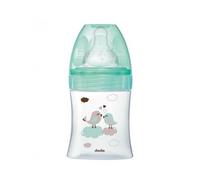 Dodie Biberón Anticólico Vidrio 0-6 M Verde 150 ml