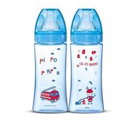 Dodie Biberón Initation+ +6 M Azul Bomberos 330 ml 2 uds