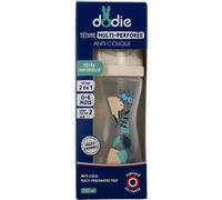 Dodie Biberón Tetina Multiperforada Flujo 2 +3 M Azul 270 ml