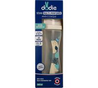 Dodie Biberón Tetina Multiperforada Flujo 3 +6 M Azul 330 ml