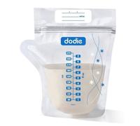 Dodie Bolsas Para Conservación De Leche Materna 20 Unidades 270 Ml, Preesterilizadas, Sin Bpa, Con Dosificador Y Cierre Anti-fugas