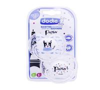 Dodie Chupete Anatómico Silicona +18m Paris nº88 2 uds