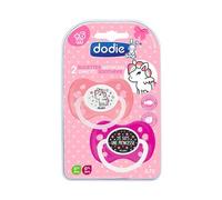 Dodie Chupete Anatómico Silicona girly +6 M Nº70 2 uds