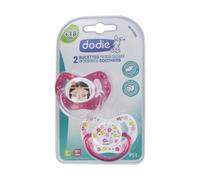 Dodie Chupete Fisiológico +18 M Silicona Nº51 2 uds