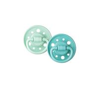 Dodie Gaia Pack Chupetes Redonda Goma 6-36m Azul 2uds