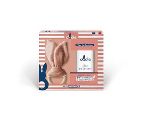 DODIE - Estuche de agua de olor, Doudou de dentición, Terracota, caja de regalo, desde el nacimiento