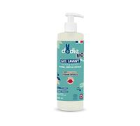 Dodie, Gel de limpieza, orgánico, para rostro, cuerpo y cabello, desde el nacimiento, 400 ml