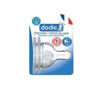 Dodie Initiation+ Tetinas Flujo Lento 2uds