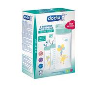 Dodie Sensation Biberón Tetina Plana +6m Aire 2x330ml