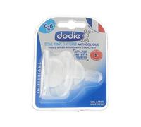 Dodie Tetinas de Initiation+ Anticólicos Flujo Lento 2 uds