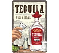 DODINO 20 x 30 cm Retro Chapa Tequila Bar Deko Cocktail Cartel como regalo, decoración de cocina