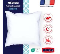 Dodo Almohada suave, Melato Rêve. Talla 50 x 70 cm. Color Blanco