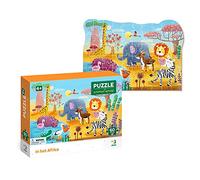 Dodo D300376 Educational in Hot Africa Puzzle 60 Pieces, Various