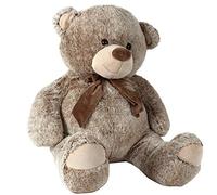 Dodo d'AMOUR - Oso de Peluche - Animales - 192899A - Marrón - Peluche - Juguete para Niños - Regalo - Gigante - Suave - Reconfortante - 95 cm x 62 cm - A Partir de 6 Meses.