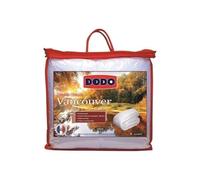 DODO Edredón caliente Vancouver 400 g 240 x 260 cm Blanco