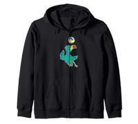 Dodo Juega Voleibol Sudadera con Capucha