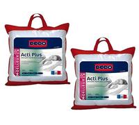 DODO-Juego de 2 Almohadas ACTI Plus II antialergias - 65 x 65 cm