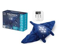 Dodo Love - Peluche Nightlight Raie Modula - Dodo Dreamer - 053065 - Color Azul - Regalo de Nacimiento - Lavable a máquina - Diseñador francés - Entrenador de sueño para bebé - Sleep Trainer - A