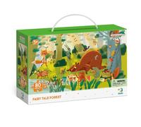 Dodo: ¡Observa! Rompecabezas de bosque encantado - 80 piezas