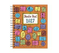 Dodo Pad Original Desk Diary 2027 HARDCOVER- Week to View, Calendar Year Diary: A Diary-Organiser-Planner Wall Book for people/appointments/activities. UK made, sustainable, plastic free