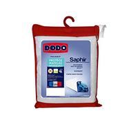 Dodo Protector de colchón 2707890 Zafiro 190 x 90 cm Blanco