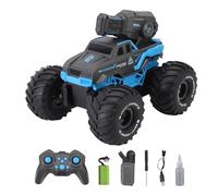 Dodoore Coche anfibio RC, vehículo teledirigido por agua y terrestre con función de pulverización de agua, camión de juguete todoterreno con reconocimiento de gestos, AUT teledirigido para niños y