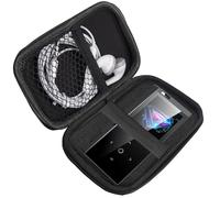 DODOSOUL M800 Funda MP3 Player 1,8 Pulgadas,Soporte con mosquetón de Metal,para Organizar Grabadora de Voz, para Bluetooth MP3 / MP4 Player/Auriculares/iPod Touch (Negro)