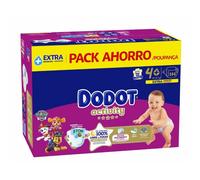 Dodot Bebé Activity Pañales Talla 5+ (12-17 kg) - Máxima Absorción, Ajuste Total 3D, 126 Unidades, Protección Antifugas, Suavidad y Comodidad Todo el Día
