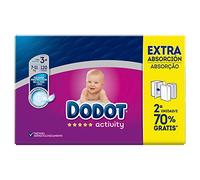 Dodot Activity Pañales Talla 3+, 120 Pañales - 7 kg - 11 kg