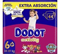 Dodot Activity Talla 6+ - 14-19kg - 88 Unidades