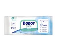 Dodot Aqua Pure Baby Wipes 0% Plastic, Bag 48 Units