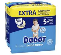 Dodot Pañales Bebé Seco Extra Talla 5+ 12-17kg 56uds