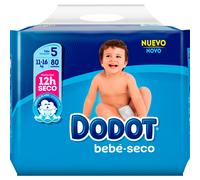 Dodot Bebé Seco Pañales Talla 5 11-16 Kg 80 uds