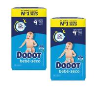 Dodot Bebé Seco Pañales Tallas 2, 3, 4 y 5 - Paquete de Unidades y Marca Dodot - Envío Gratis