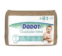 Dodot Cuidado Total Pañales con Materiales de Origen Vegetal, Talla 1 (2-5kg), 50 Pañales