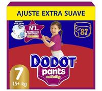 Dodot Activity Pants Pañal-Braguita Talla 7, 29 Pañales, 17kg+, Con Ajuste 360 que ayuda a prevenir holguras y fugas y materiales extra suave