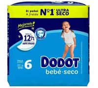 DODOT PAÑAL ETAPAS TALLA 6 13KG+ 25 UND